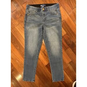 Democracy “Ab” Solution Jeans Womens Size 10 Mid-Rise Medium Wash Stretch Denim
